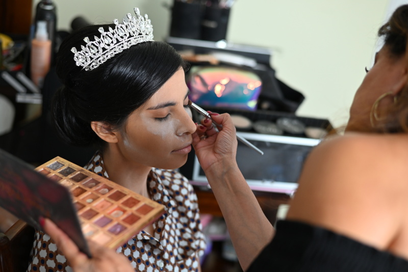 maquillaje y cabello novias editorial