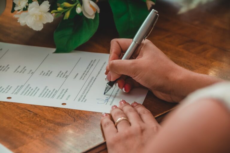 Photo Wedding Contracts
